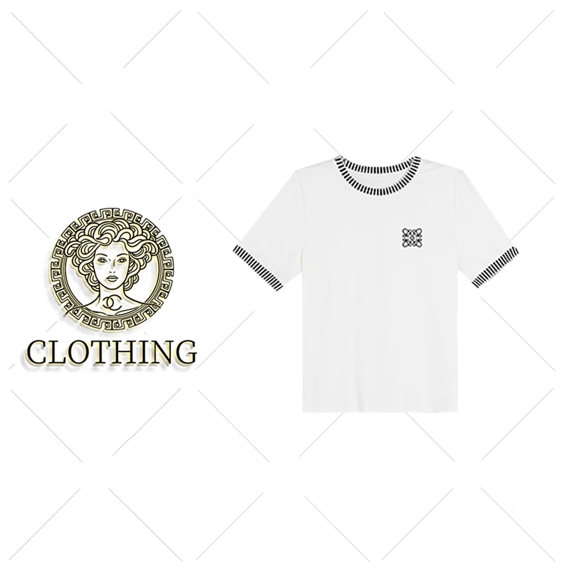 【CLOTHING/原创设计】A97935新款洋气百搭休闲短袖20