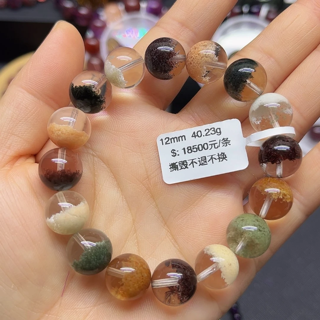 水晶手链未镶嵌天然水晶