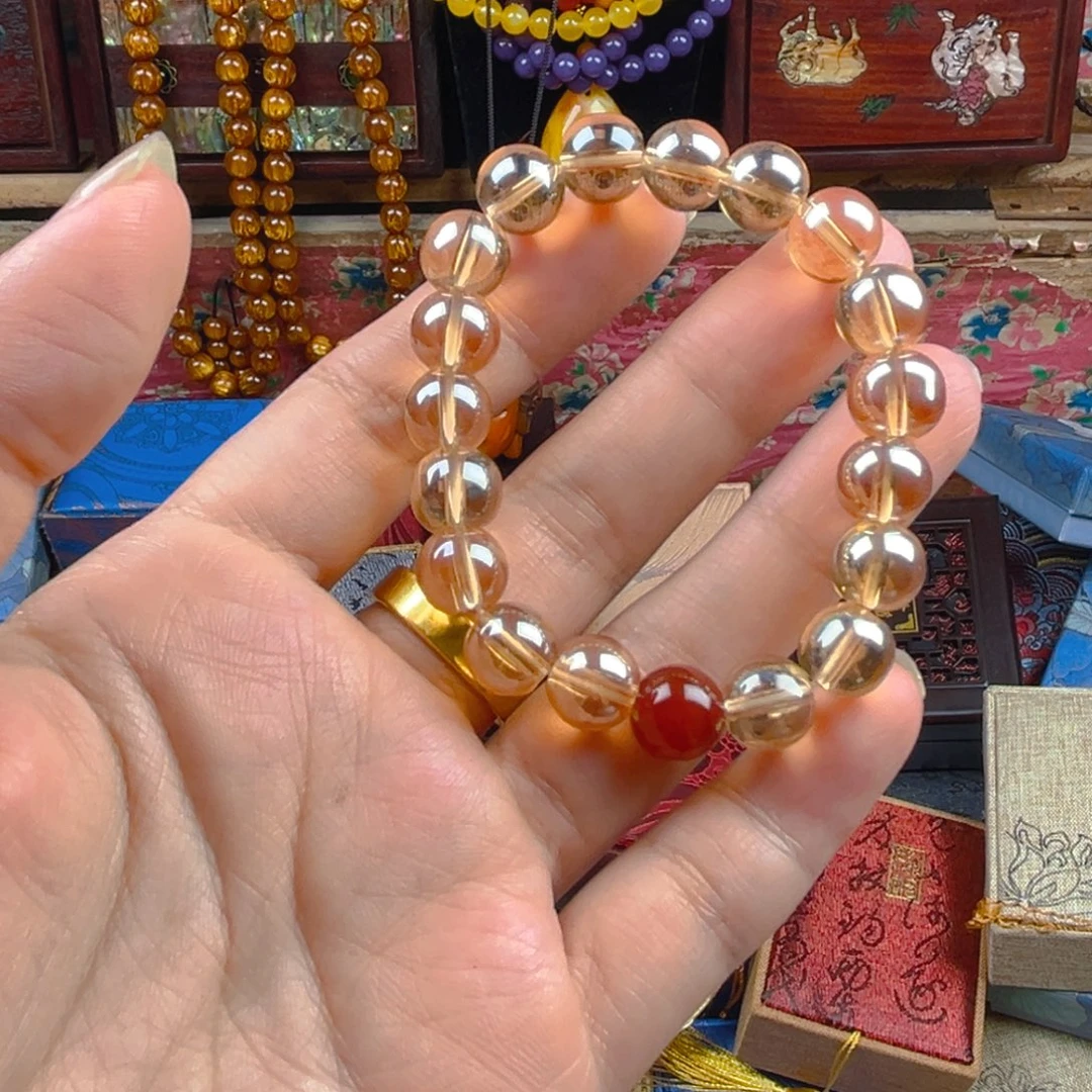 未镶嵌手链和田玉（糖玉）