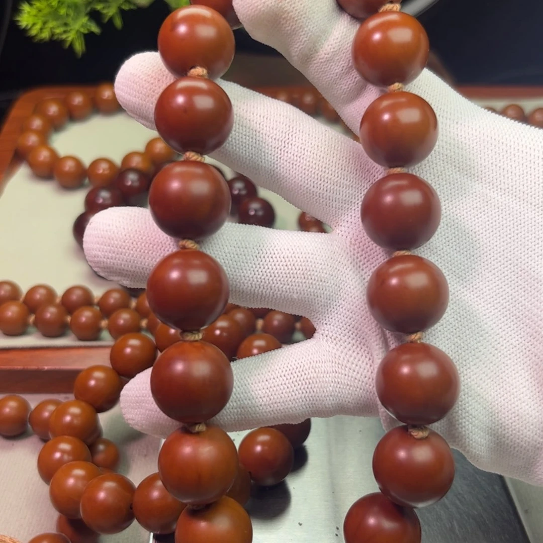 橄榄核手串/手链1.75树王手持19颗籽