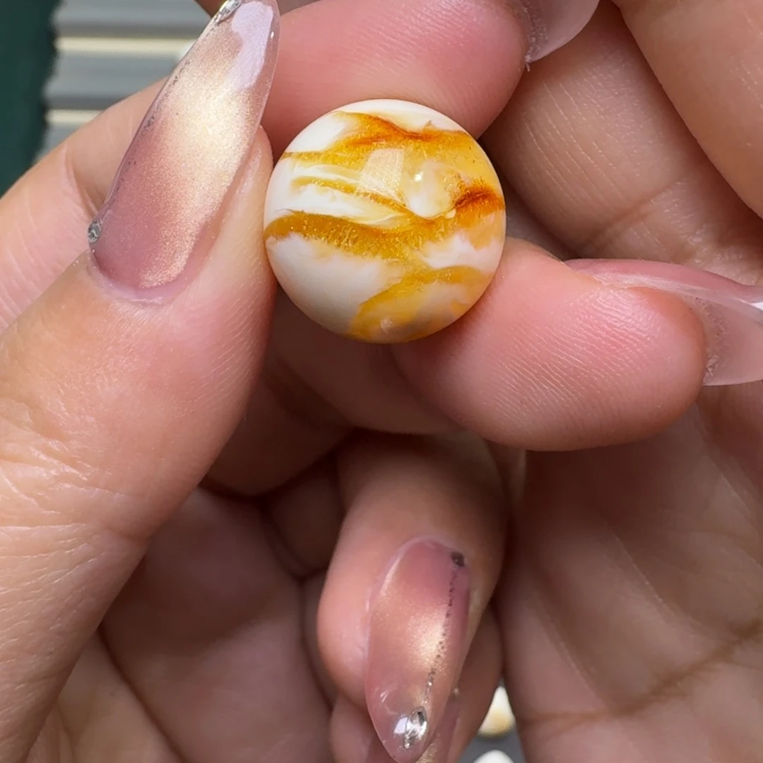 未镶嵌琥珀裸石16➕圆珠