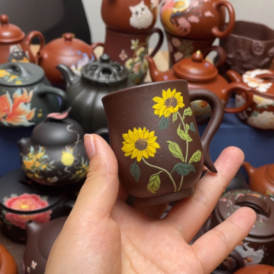 茶杯紫砂紫砂主人杯100cc