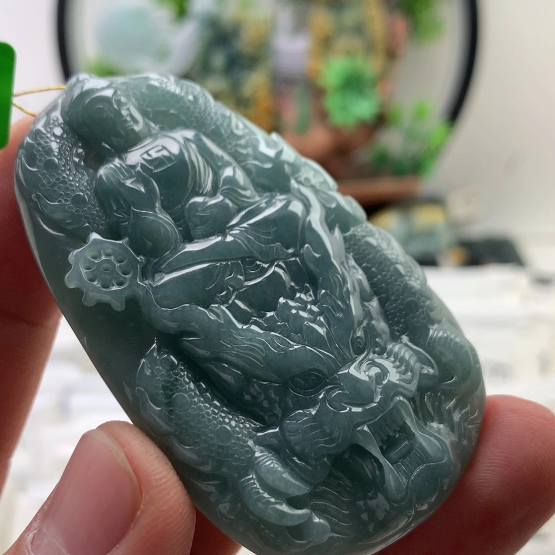 颈饰未镶嵌翡翠阿弥陀佛