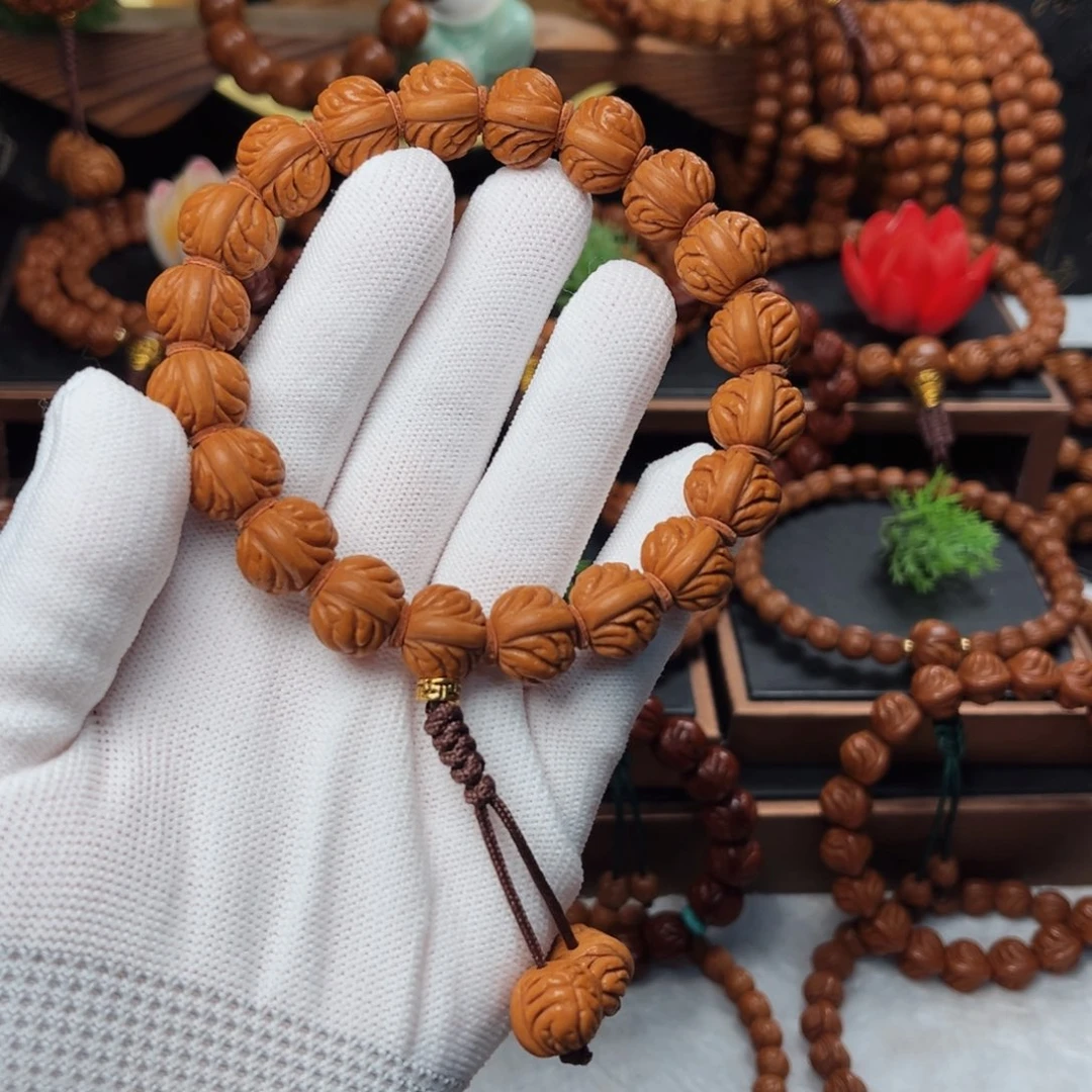 吊坠桃核14盘龙爆肚手持