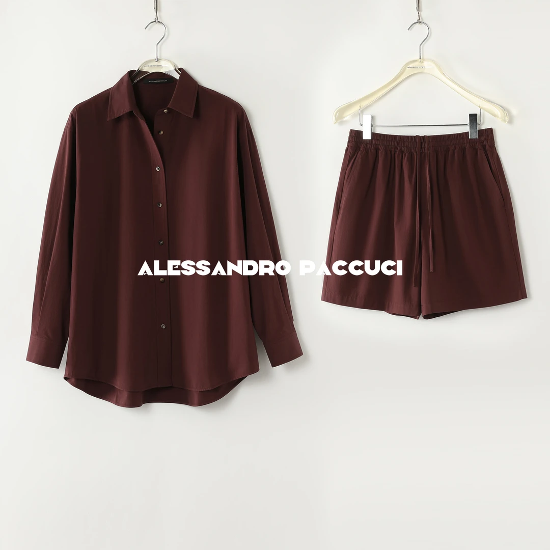 AP洛哥51007HC/51009KD/51007HC-1/51009KD-1【黑标】棉衬衫/短裤