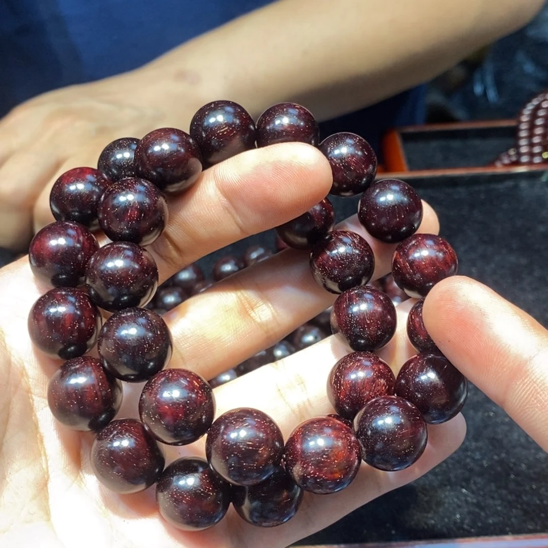 小叶紫檀手串/手链1.5高满