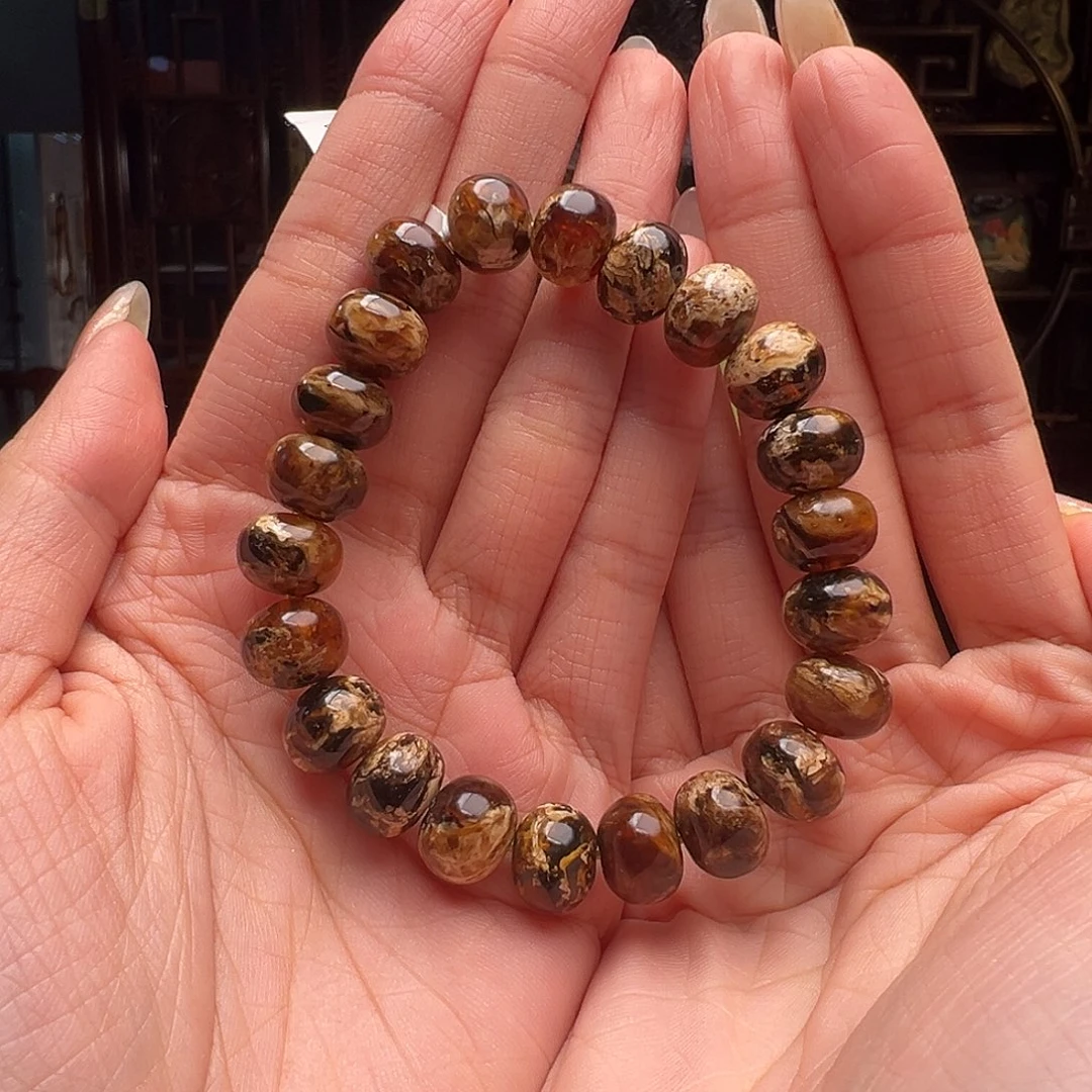 琥珀裸石未镶嵌抚顺琥珀10287。11mm