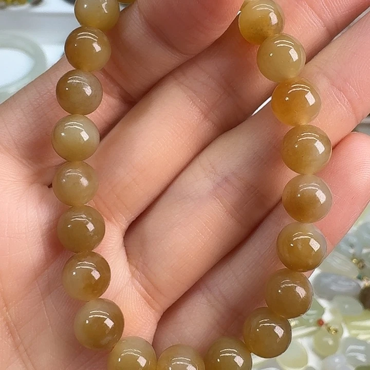 和田玉（糖玉）未镶嵌手链