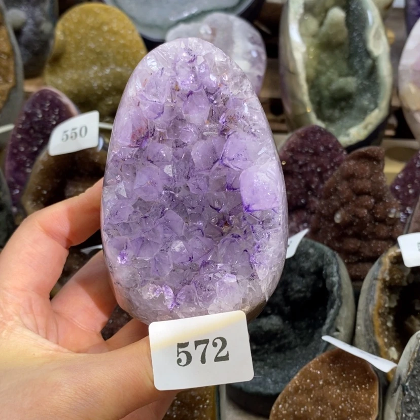 【闪购商品】未镶嵌大型摆件（非配饰）紫晶