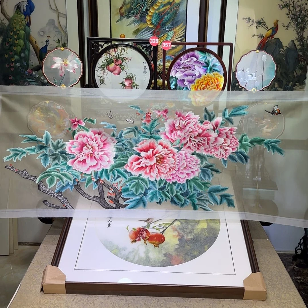 刺绣刺绣工艺精湛独特