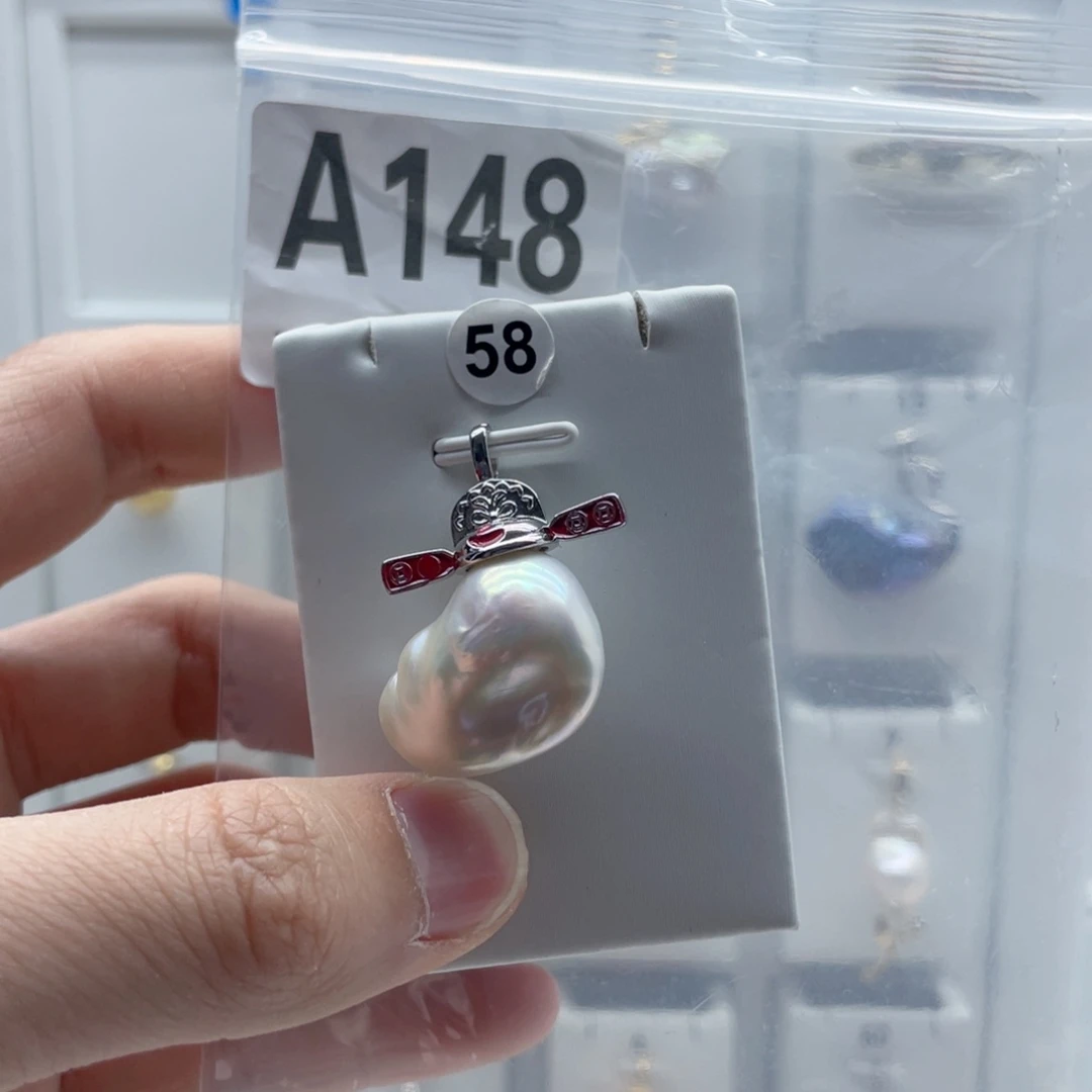 淡水珍珠合金颈饰