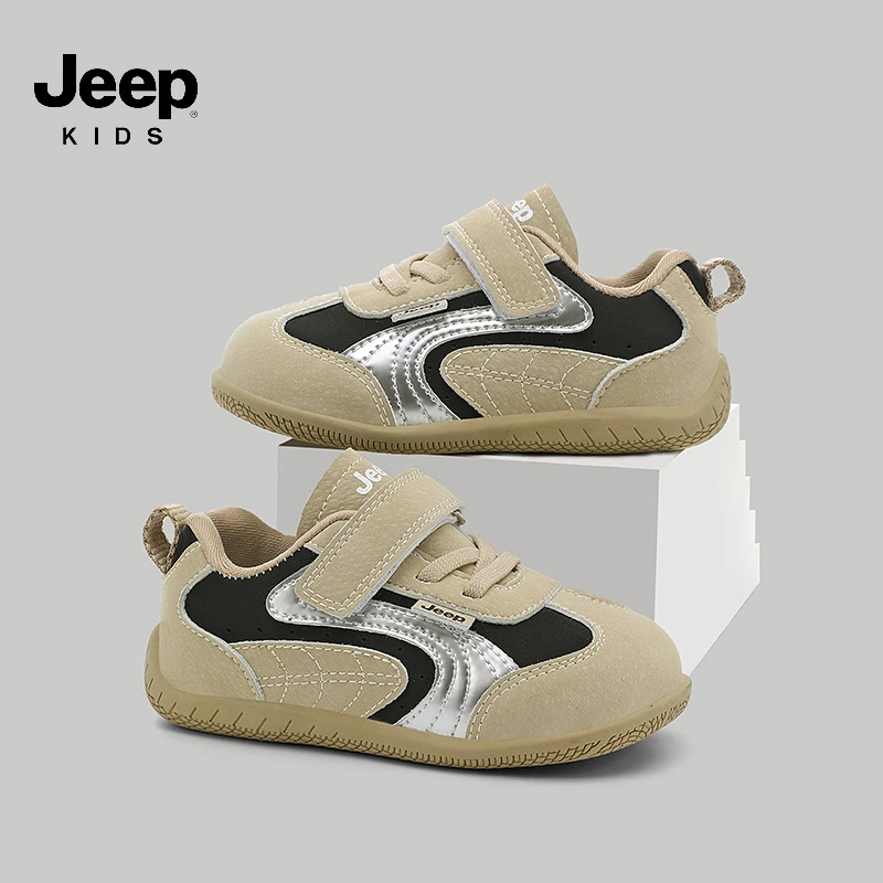jeep儿童鞋宝宝鞋子秋冬婴小童防滑软底机能学步鞋男童防撞运动鞋