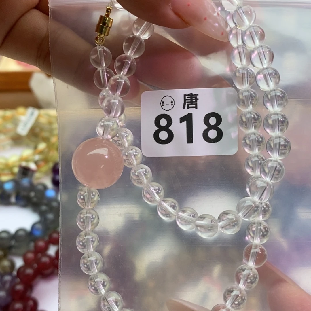 水晶手串未镶嵌多样性发一