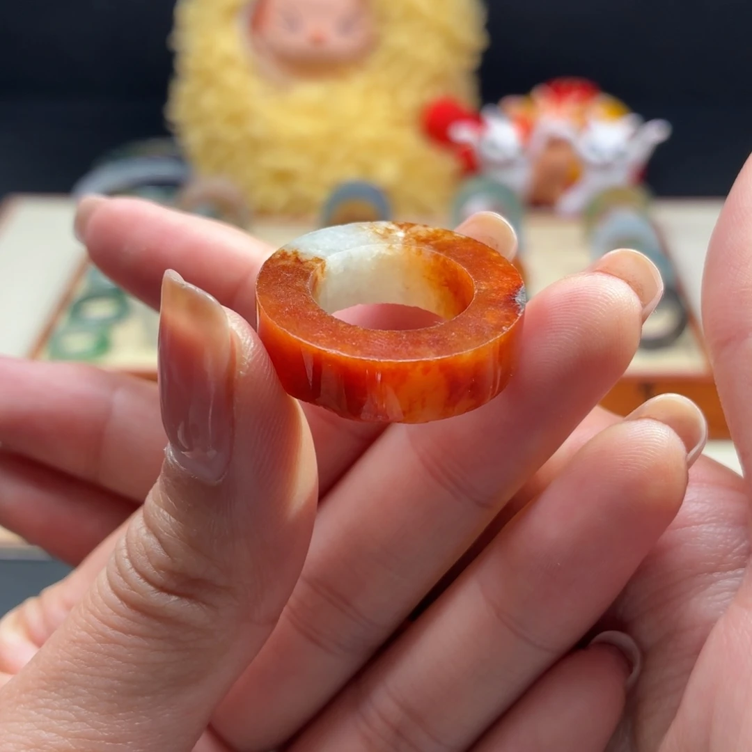 未镶嵌定制翡翠好运新年红12-19.5#