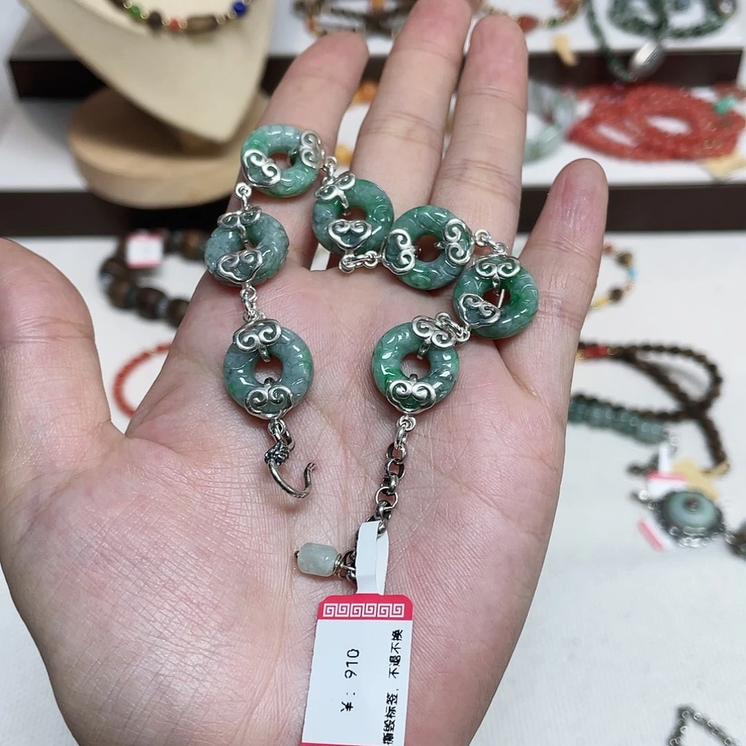 足银925银配饰手链