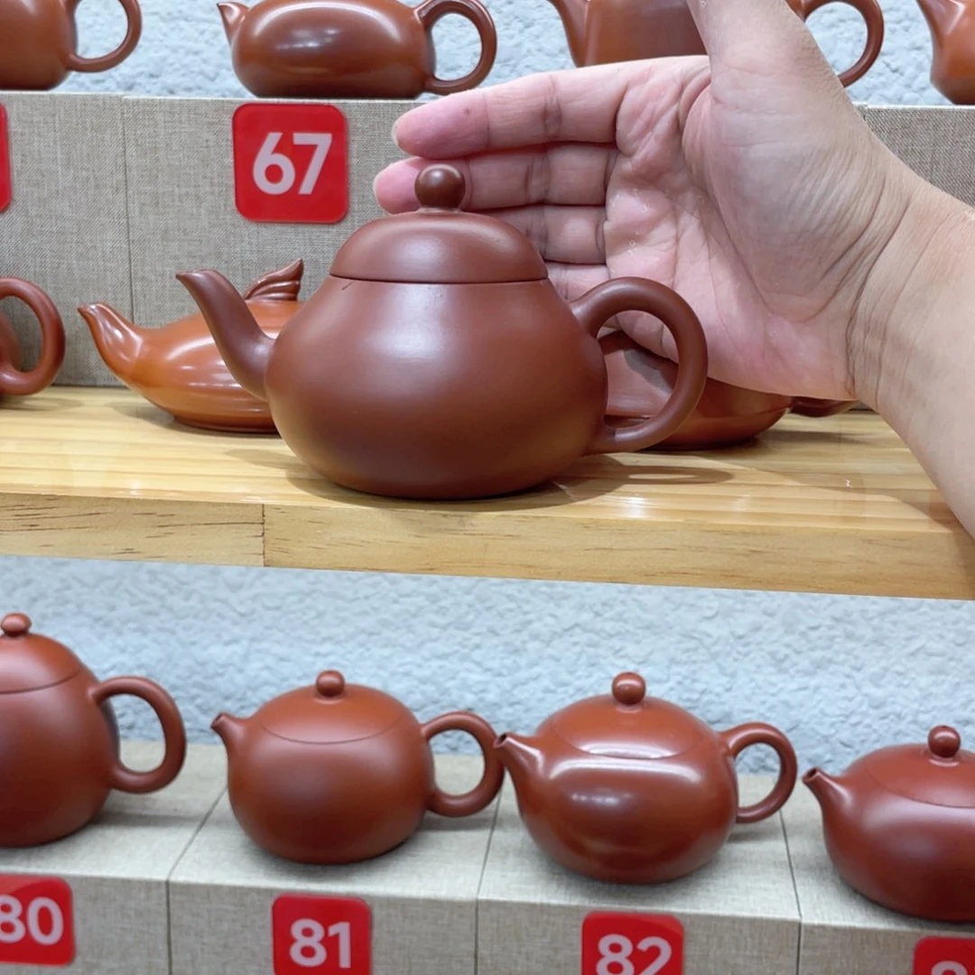 茶壶紫砂抖**落大梨壶……