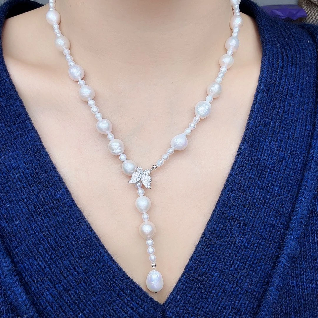 颈饰未镶嵌淡水珍珠