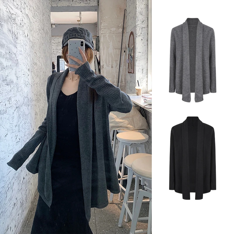 Moses Queen/魔西女王慵懒风纸片人针织开衫防晒空调开衫坎肩外套