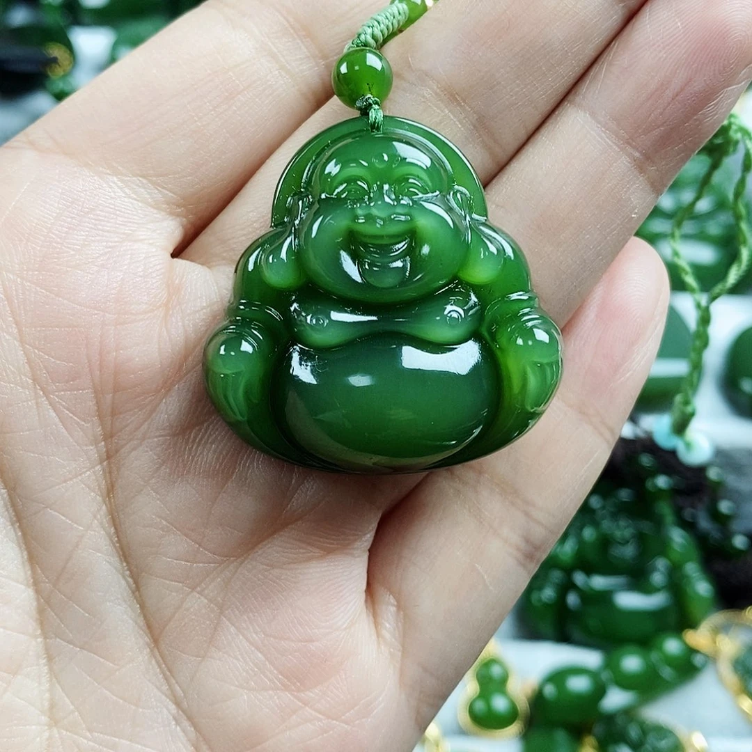 和田玉（碧玉）未镶嵌颈饰