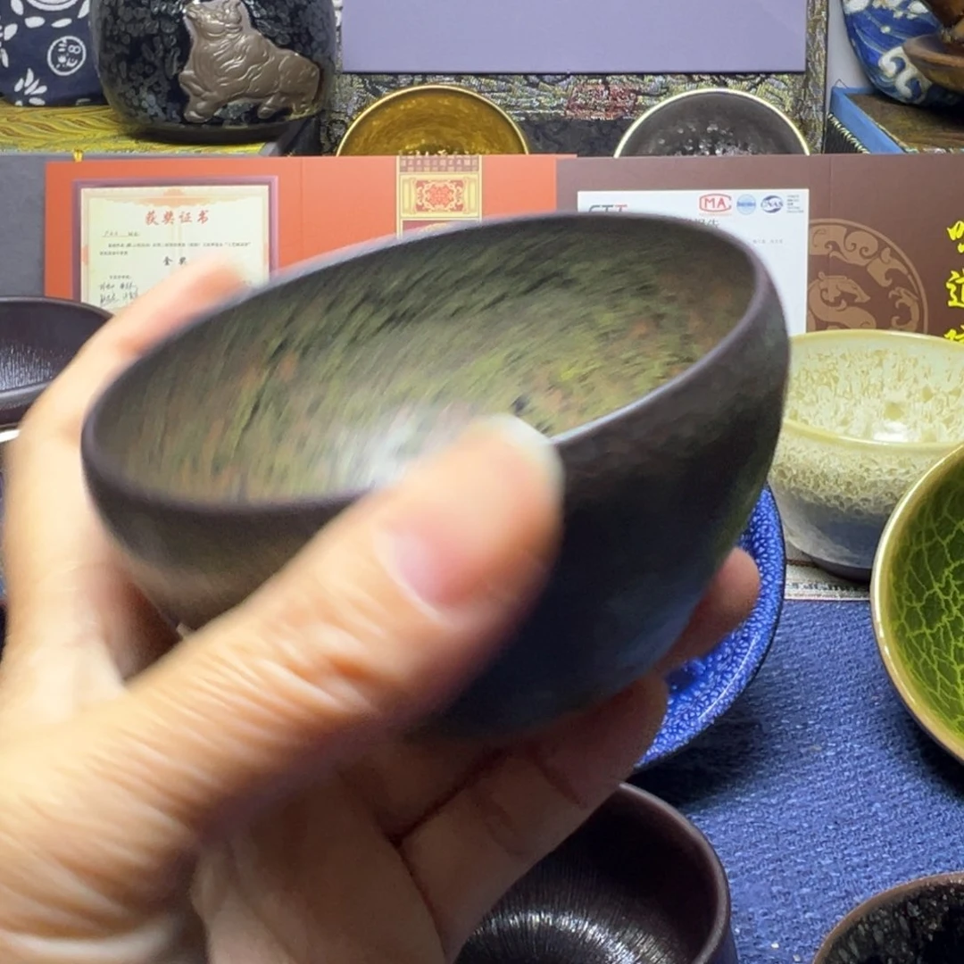 建阳建盏 喝茶盏