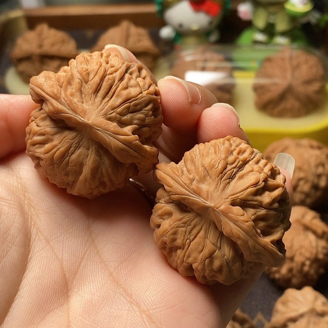 掌***神吊坠文玩核桃全品天地38尺