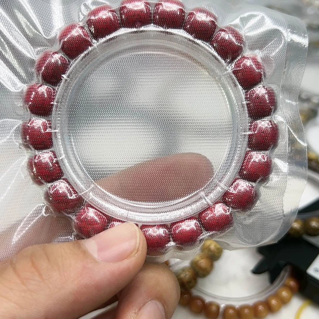 星月菩提手串38灭火红朱供星月菩提单圈11