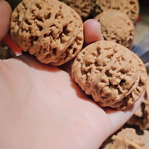 青***笙吊坠文玩核桃48粗筋