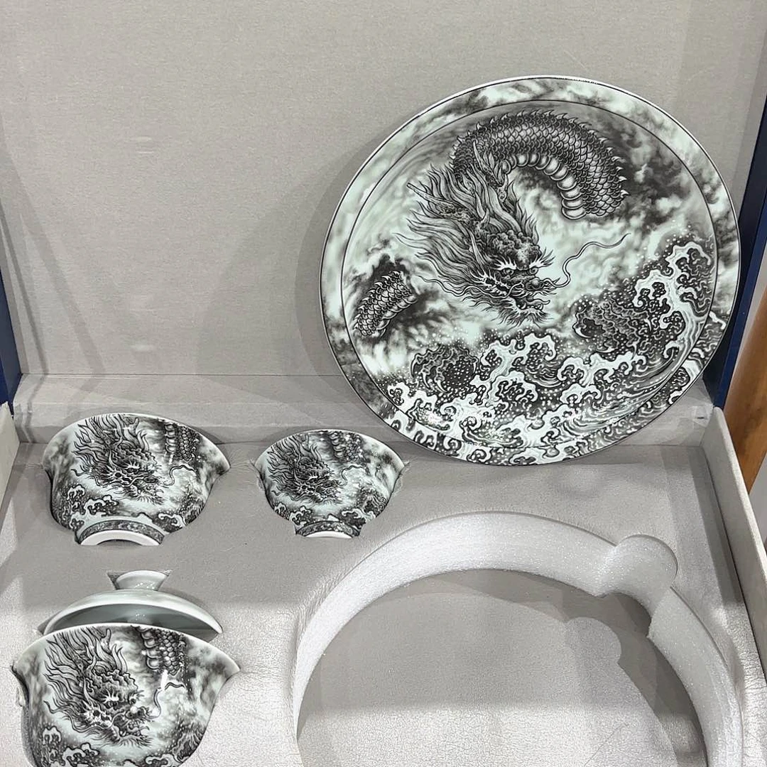 瓷片景德镇瓷器博物陈列