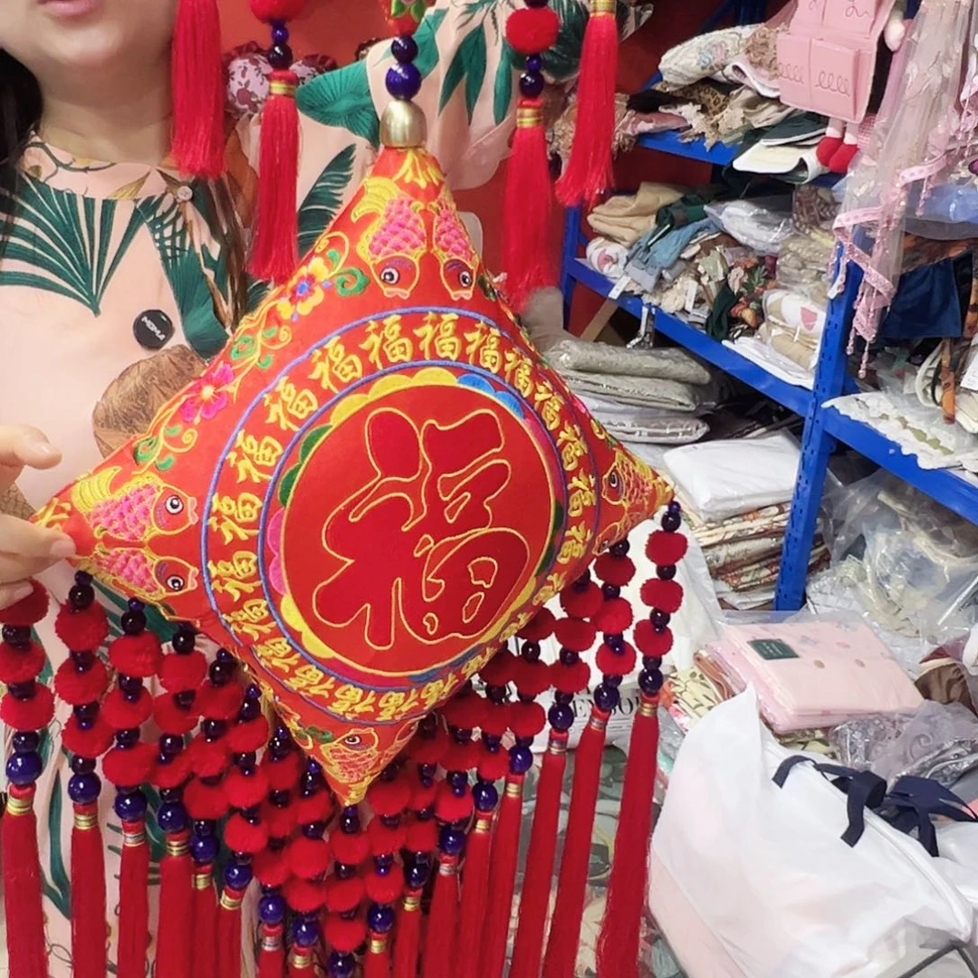 莱赛尔纤维百福临门挂件5003