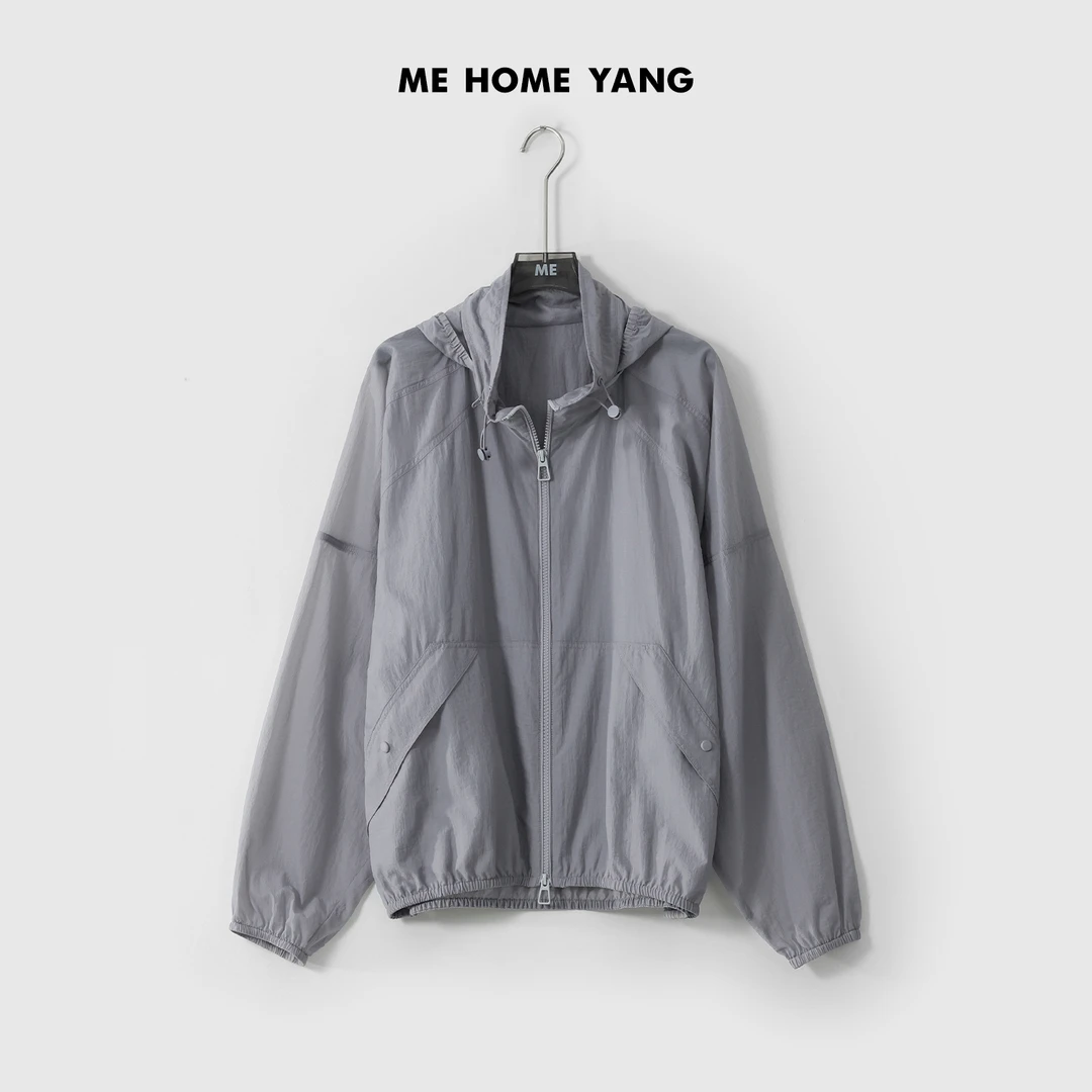 ME【超轻防晒衣】巨遮肉显瘦时尚百搭休闲都市户外连帽外套MESS1531
