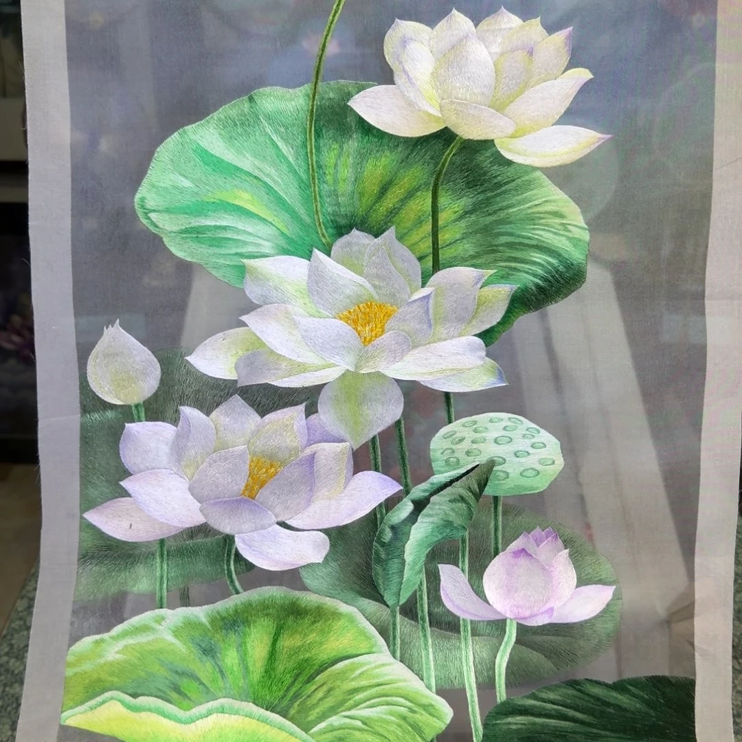 刺绣手工苏绣工艺制作技艺精湛