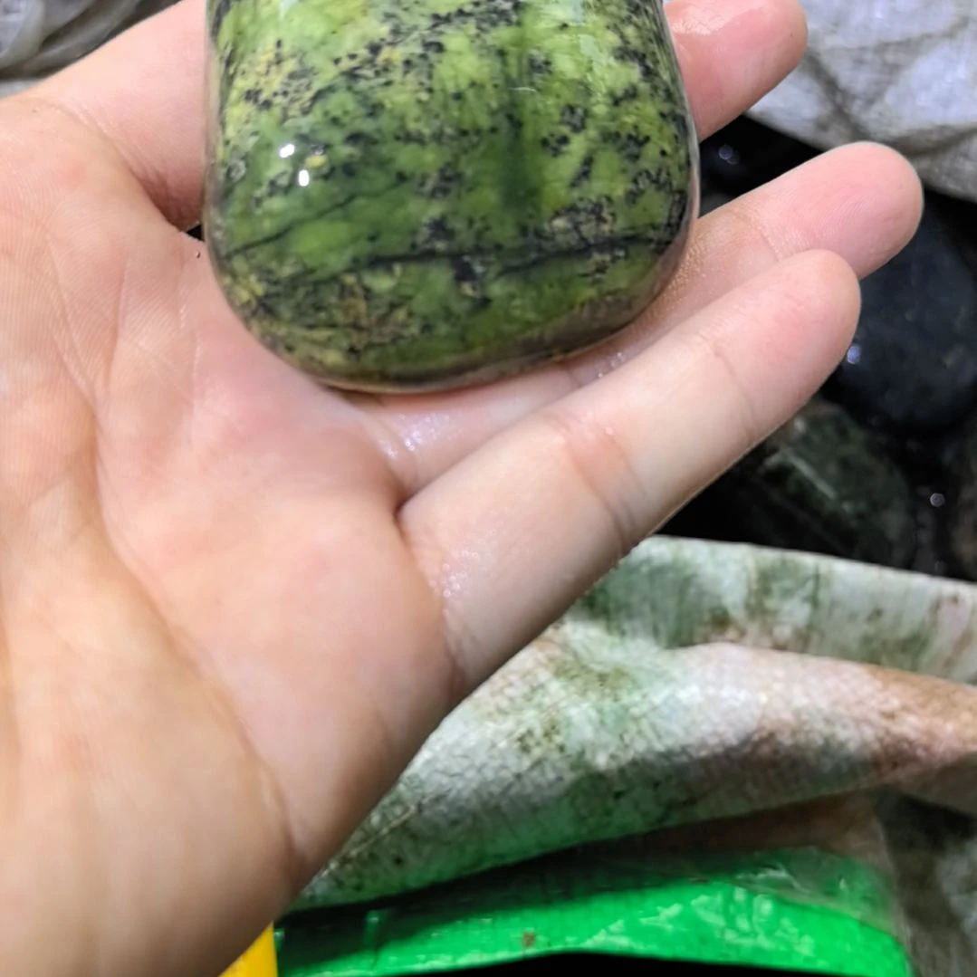 命***运有机玻璃藏玉药王石原石一个