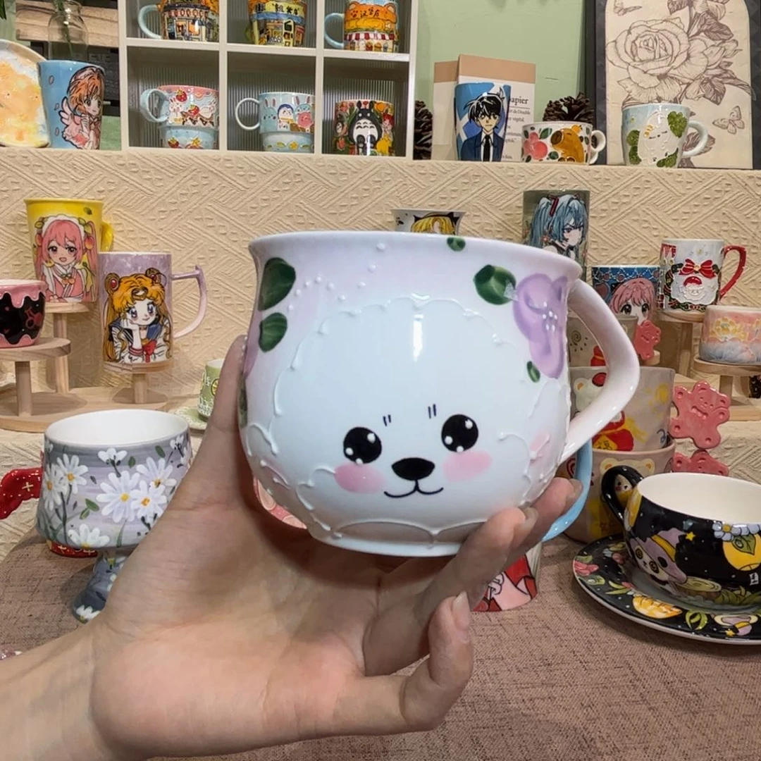 杯子景德镇陶瓷马克杯