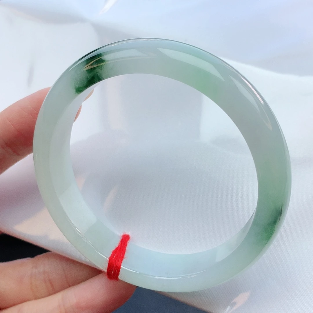 翡翠手镯未镶嵌56圈口800008