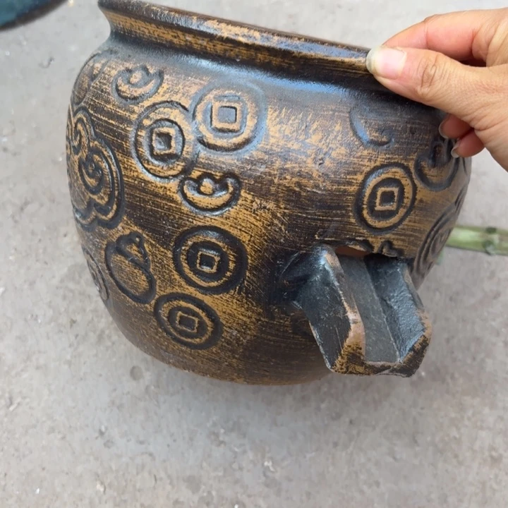 粗陶瑕疵19/17进水口2厘米