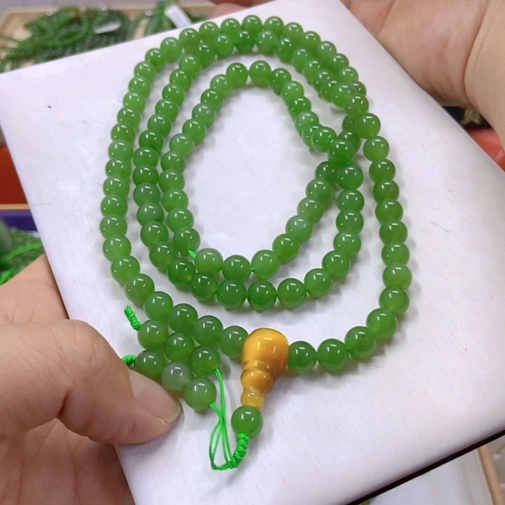 【闪购商品】和田玉（碧玉）颈饰未镶嵌11