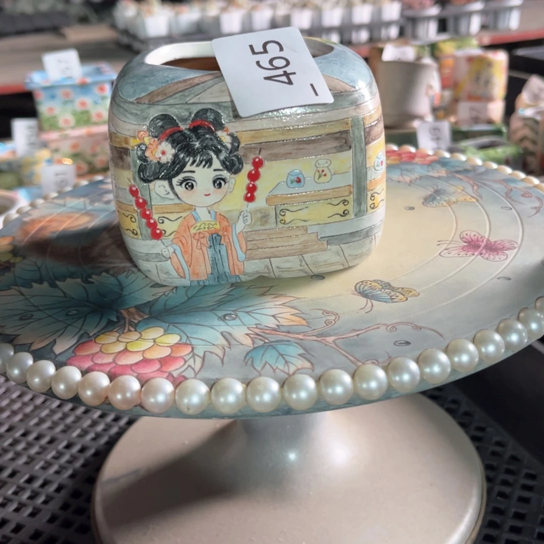 红陶?****465花盆1个