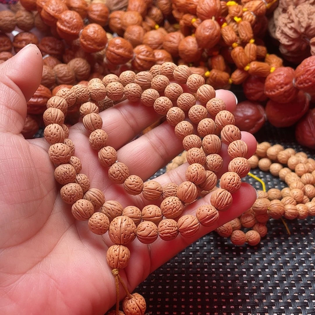 ****海文玩核桃手串桃核