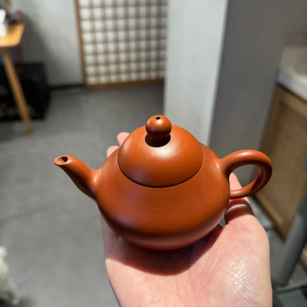 一盏雲—茶周边--——红泥梨形壶100CC