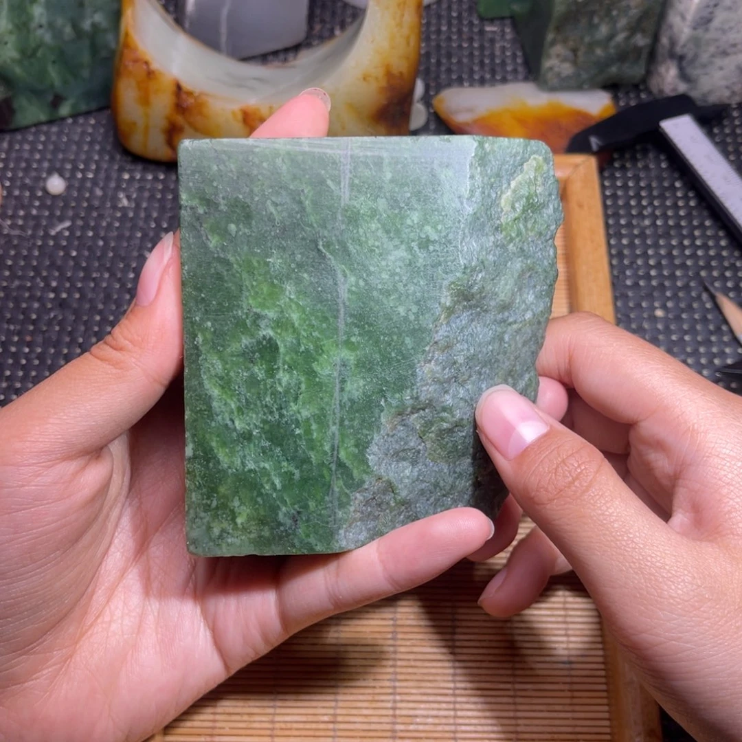 未镶嵌和田玉珠宝半成品