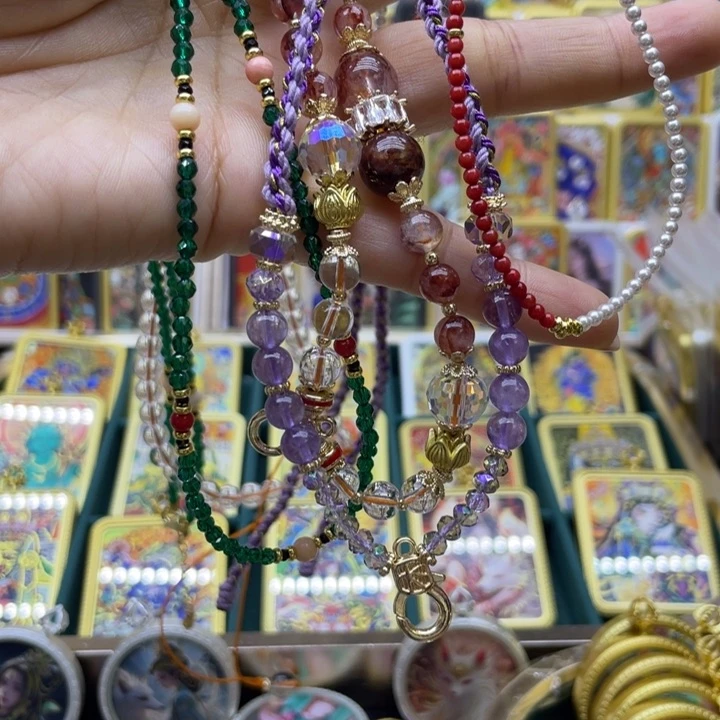 吊坠S****里唐卡吊坠项链绳子