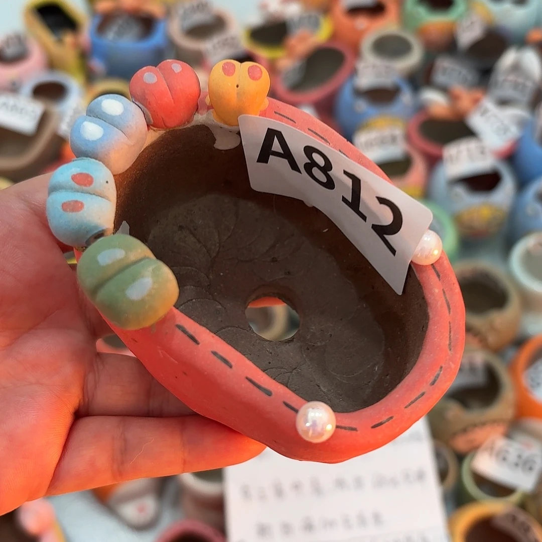 陶瓷手工瑕疵多肉花盆