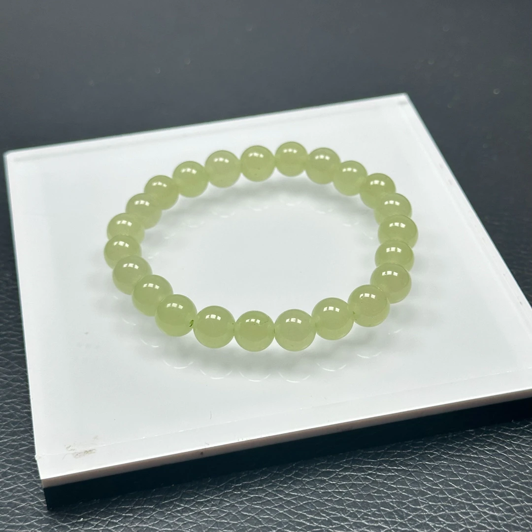 青海山料冰晴水8m手串时尚经典气质-A2033