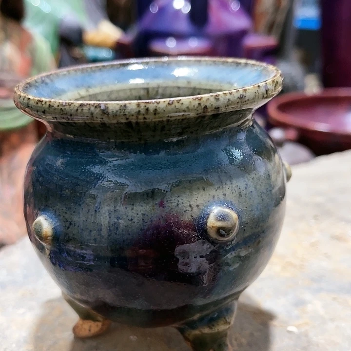 瓦当摆件摆件茶桌茶台陶瓷