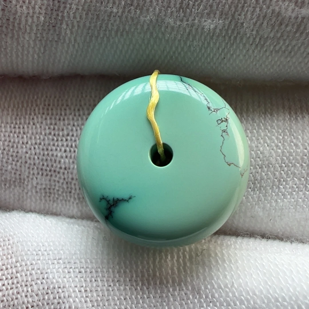 绿松石未镶嵌配饰15×7.8