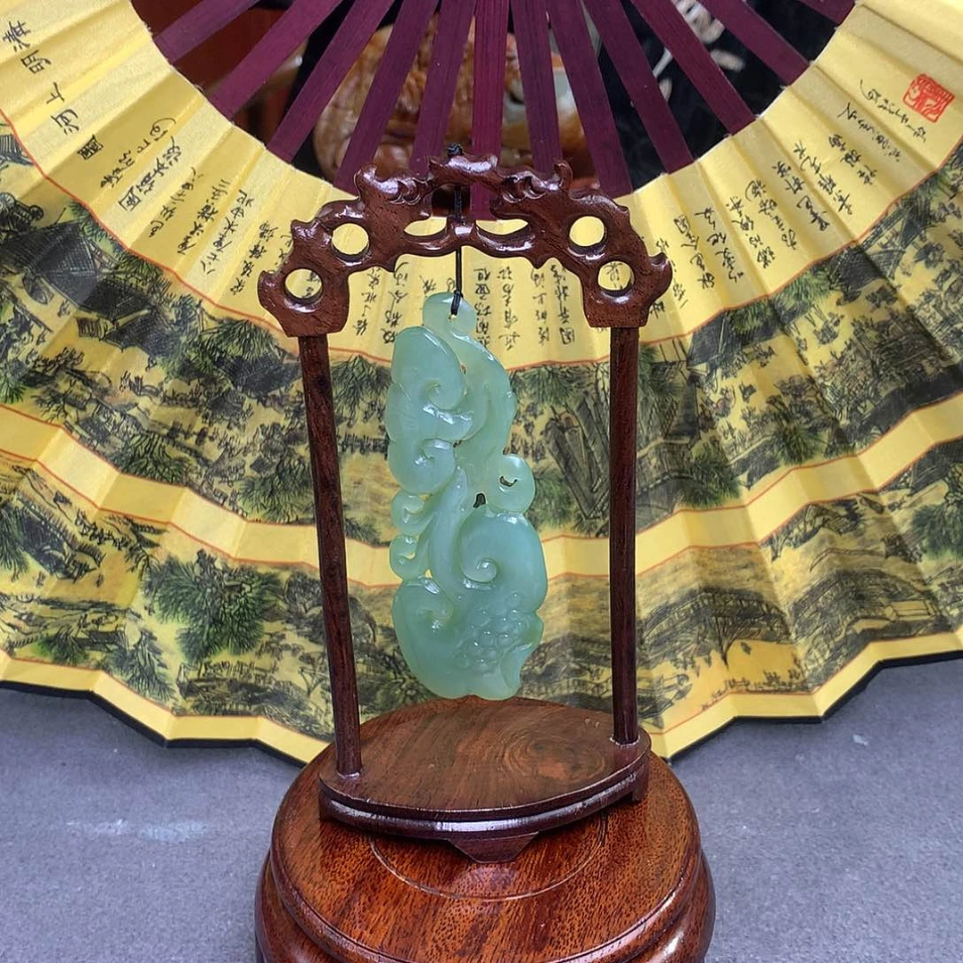 和田玉未镶嵌摆件