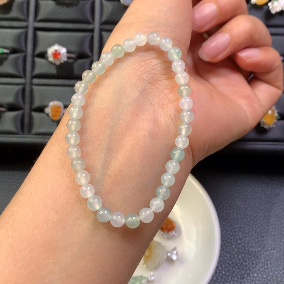 翡翠未镶嵌手链翡翠手链