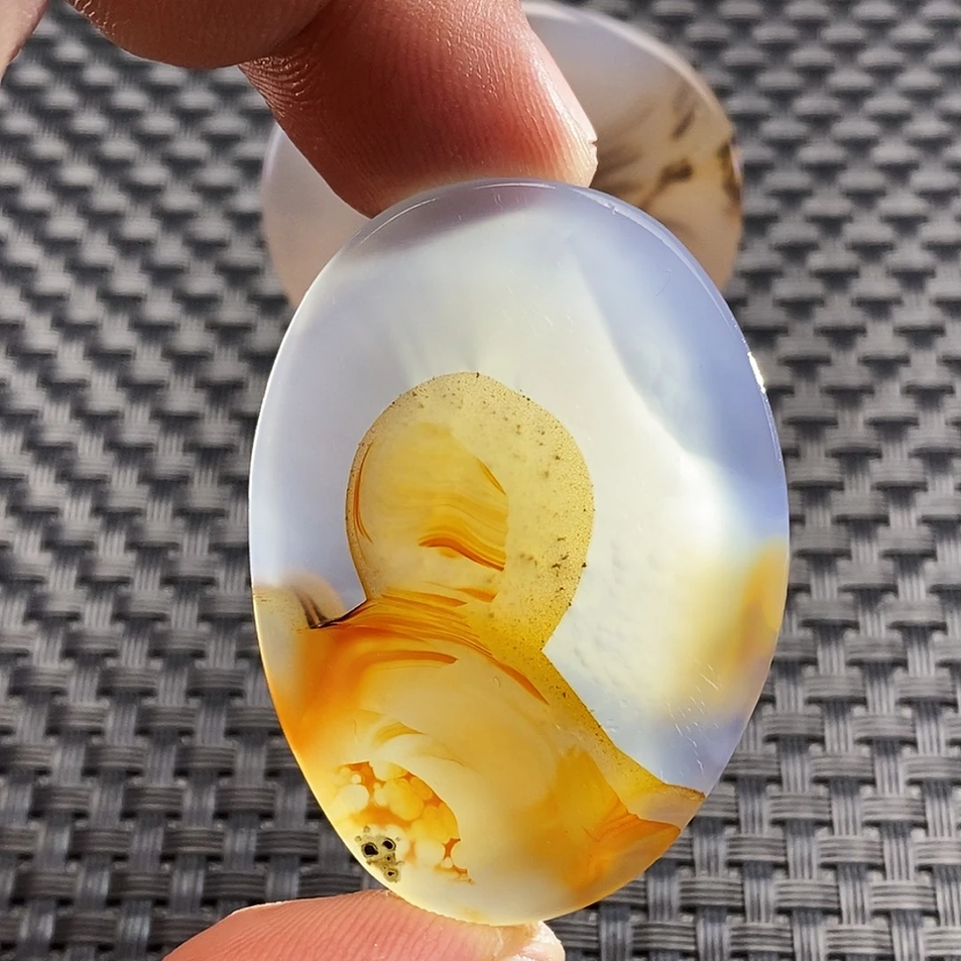 玛瑙/玉髓未镶嵌吊坠(不含链)413