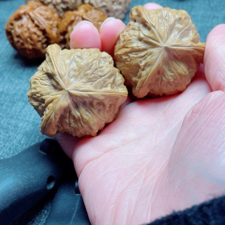 手工三棱南瓜墩三棱