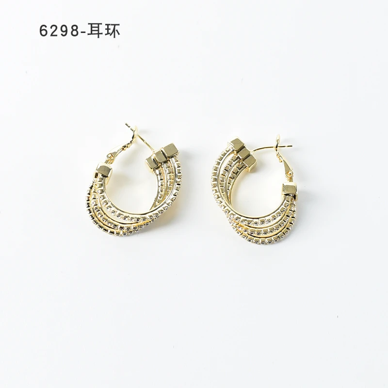 镀K金  REGIS    耳饰～6298